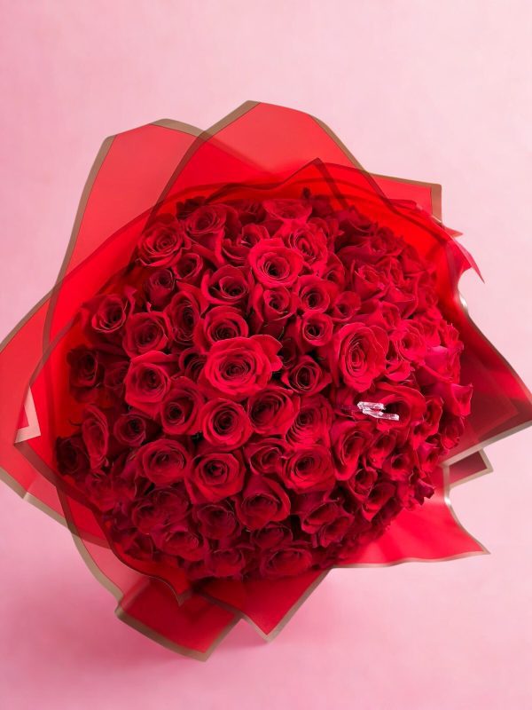 BOUQUET 100 ROSAS