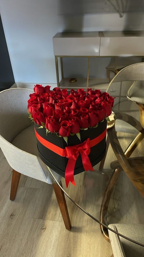 CORAZON MED ROSAS R